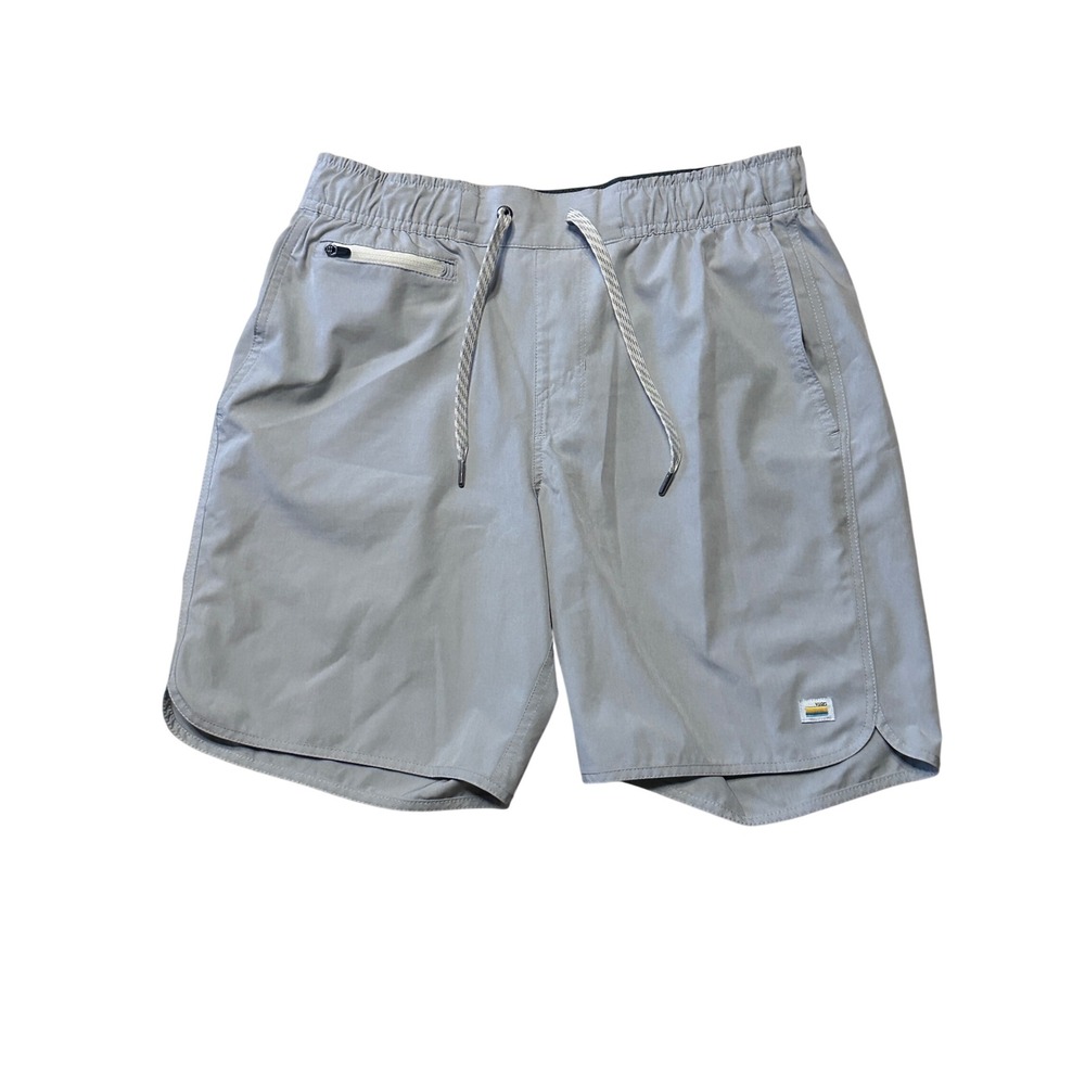 Vuori Banks Shorts Unlined DUSTY BLUE/GRAY Small